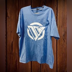 DOR (Dreams Over Reality) T-Shirt Baby Blue XL Men Women Unisex